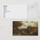 イタリア人の流れについてのアヒルそして他の鳥 名刺 (正面/裏面)