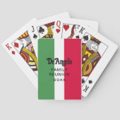 イタリア人の苗字 名前の再会 トランプ (裏面)