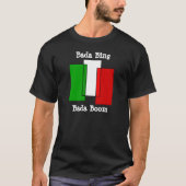 イタリア人のBadaビングワイシャツ Tシャツ (正面)