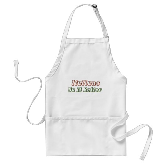 イタリア人はやっぱりすごいエプロン スタンダードエプロン (正面)