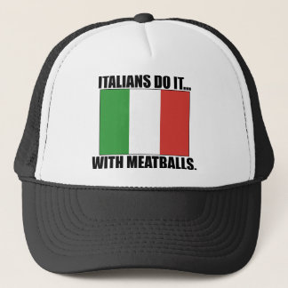 イタリア人はミートボールでやるのさ キャップ