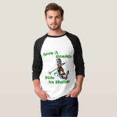 イタリア人を乗せよう Tシャツ (正面フル)