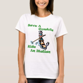 イタリア人を乗せよう Tシャツ