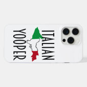 イタリア人ヨーパーiPhoneケース iPhoneケース (裏面横)