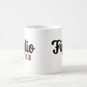 イタリア人息子ギフト イタリア国旗 マグカップ (中央)