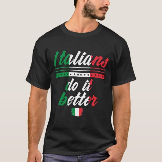 イタリア人 Tシャツ (正面)