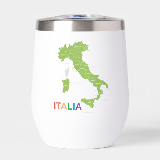 イタリア休暇ギフトWIneガラス