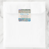 イタリア住所 シール(20) スクエアシール (バッグ)