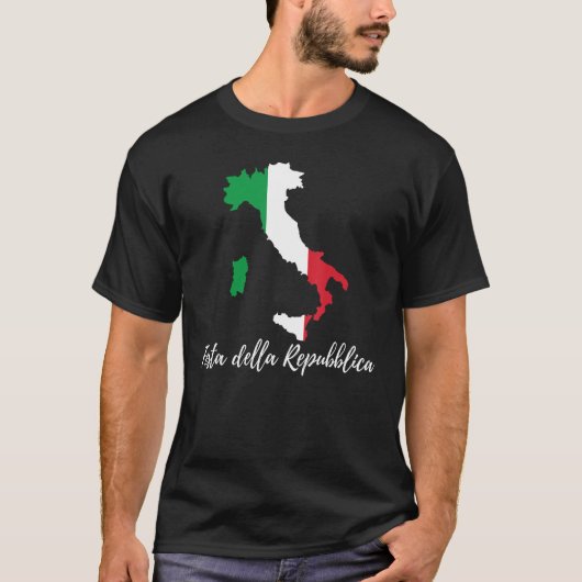 イタリア共和国の日 Tシャツ (正面)