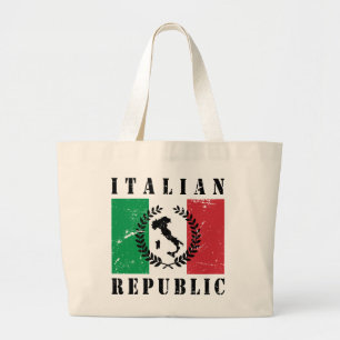 イタリア共和国 ラージトートバッグ
