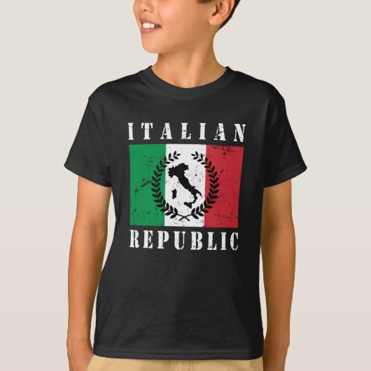 イタリア共和国 Tシャツ (正面)