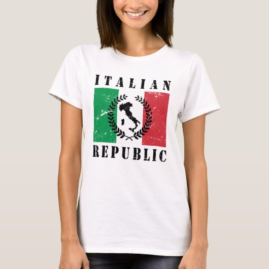 イタリア共和国 Tシャツ (正面)