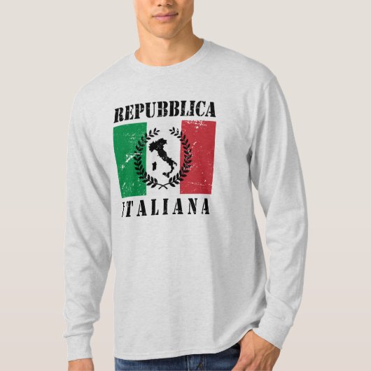 イタリア共和国 Tシャツ (正面)