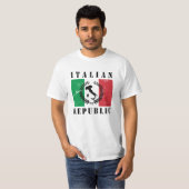 イタリア共和国 Tシャツ (正面フル)