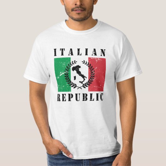 イタリア共和国 Tシャツ (正面)