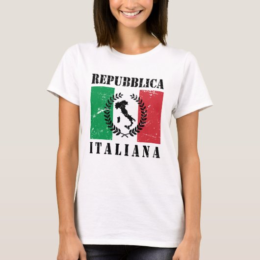 イタリア共和国 Tシャツ (正面)