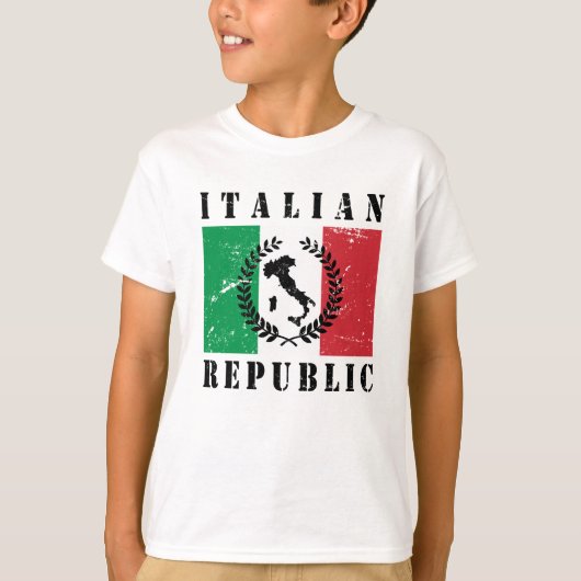 イタリア共和国 Tシャツ (正面)