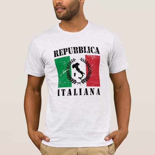 イタリア共和国 Tシャツ (正面)