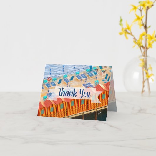 イタリア写真シックのカバナスカバナ カード (黄色い花)