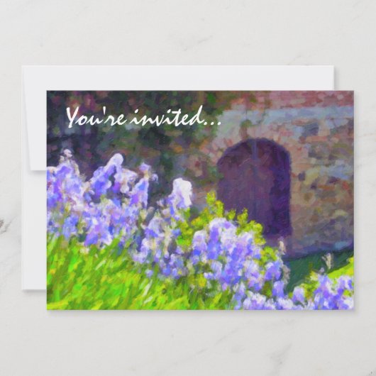 イタリア北部パーティの招待状 招待状 (正面)