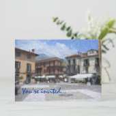 イタリア北部パーティーの招待状 招待状 (スタンド正面)