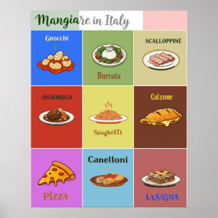 イタリア味 ポスター