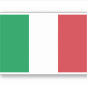 イタリア国イタリアン国国旗 シール (正面)