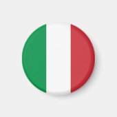 イタリア国イタリアン国国旗 マグネット (正面)
