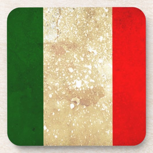 イタリア国グランジ旗 コースター (正面)