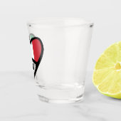 イタリア国コード国旗のハート, ITA ショットグラス (右)
