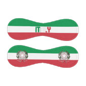 イタリア国旗とコート・オブ・アームズ愛国野球 野球ボール (パネル)