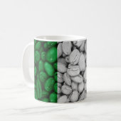 イタリア国旗とコーヒー コーヒーマグカップ (正面左)