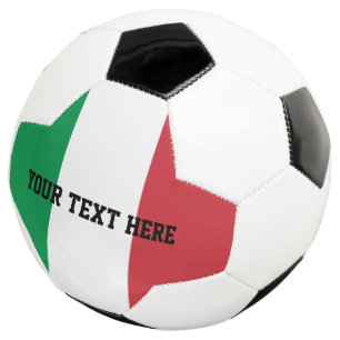 イタリア国旗のオリジナルサッカーボールギフト サッカーボール