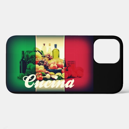 イタリア国旗のキッチン Case-Mate iPhoneケース (裏面 (横))