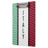 イタリア国旗のクリップボード クリップボード (左)