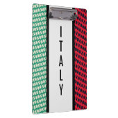 イタリア国旗のクリップボード クリップボード (右)