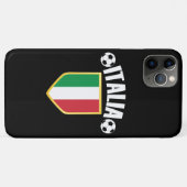 イタリア国旗のサッカー Case-Mate iPhoneケース (裏面(横))