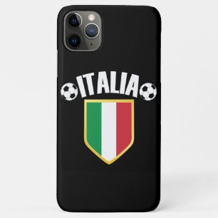 イタリア国旗のサッカー iPhone 11 PRO MAXケース