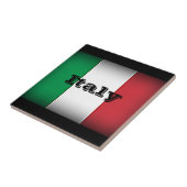 イタリア国旗のダークエッジ タイル (側面)