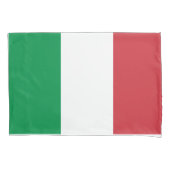 イタリア国旗のピロロケース（イタリア人） 枕カバー (正面)