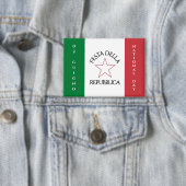 イタリア国旗のフェスタ・デラ・レパブブリカ 缶バッジ (インサイチュ)