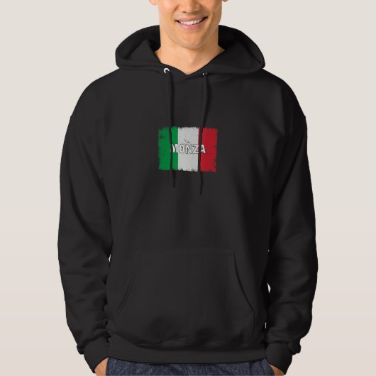 イタリア国旗のモンツァ パーカ (正面)
