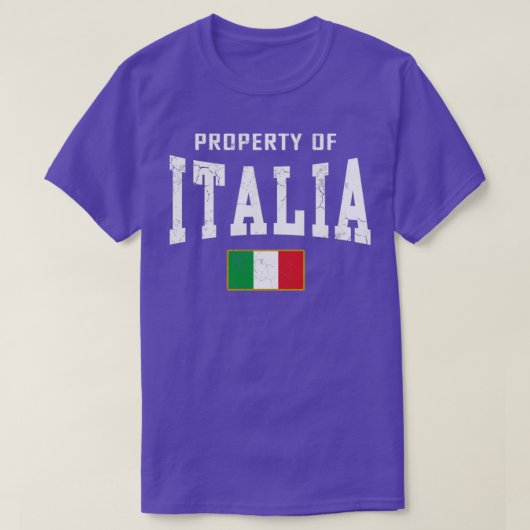 イタリア国旗のヴィンテージ動揺してフェード Tシャツ (デザイン正面)