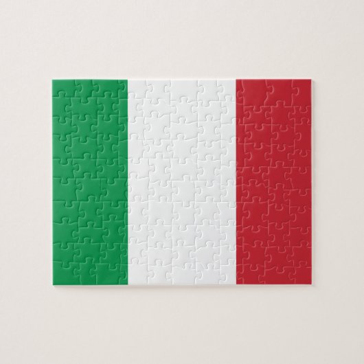 イタリア国旗の写真パズル ジグソーパズル (横)