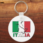 イタリア国旗の地 キーホルダー (正面)