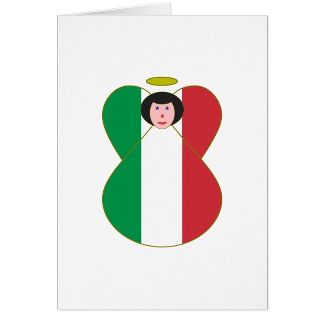 イタリア国旗の天使 (正面)