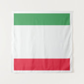イタリア国旗の紋章 タペストリー (正面(横))