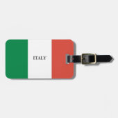 イタリア国旗の色 ラゲッジタグ (正面横)