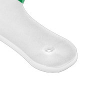 イタリア国旗を持つガラス製カッティングボードパドル カッティングボード (角)