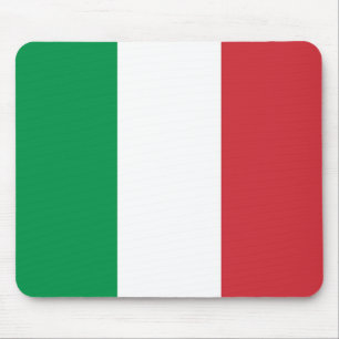 イタリア国旗を持つマウスパッド マウスパッド